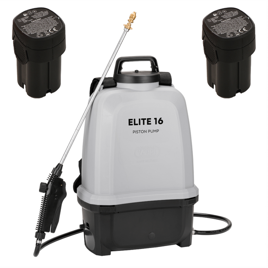 Volpi ELITE 16 - Pompa irroratrice a zaino a batteria - 2X 14.4V 2Ah - 8 bar