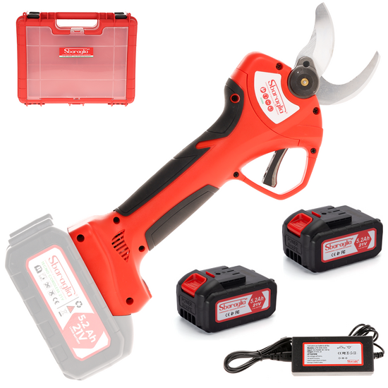 Sbaraglia Tecno Smart 37 - Forbice elettrica a batteria - 2x 21V/5.2Ah