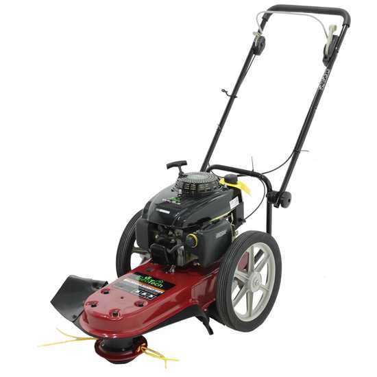 GeoTech DG 56 F - Decespugliatore a ruote a benzina 4 tempi a spinta
