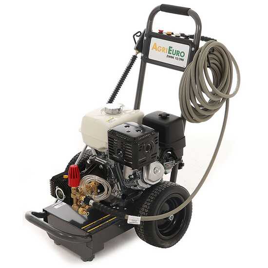 OUTLET - DA ESPOSIZIONE - AgriEuro ZWDK 15/290 - Idropulitrice industriale a scoppio - 290 bar - 900 l/h - Con pompa Comet ZWD-K - motore Honda GX 390
