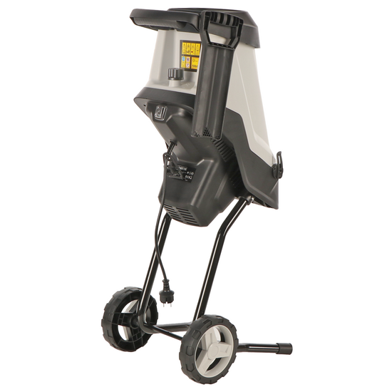 BlackStone SHRED 45 BL - Biotrituratore elettrico - Coltelli reversibili e sacco di raccolta