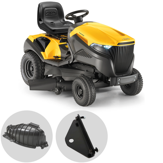Stiga Tornado 7108 W - Trattorino tosaerba - Bicilindrico - Scarico Laterale e Mulching