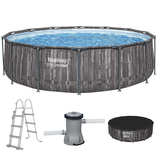 Bestway Steel Pro Max 5614Z - Ø427x107 cm - Piscina Rotonda