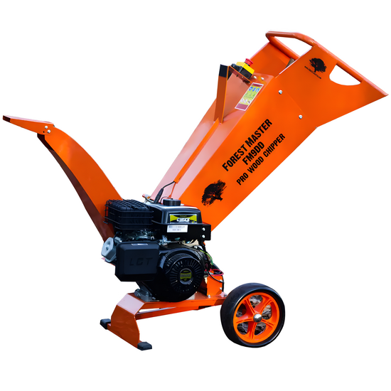 Forest Master FM9DD - Biotrituratore a scoppio  - Motore a benzina LCT da 9 HP