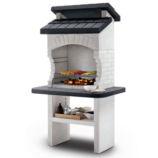 Palazzetti Olbia 2 - Barbecue in muratura a legna e carbone