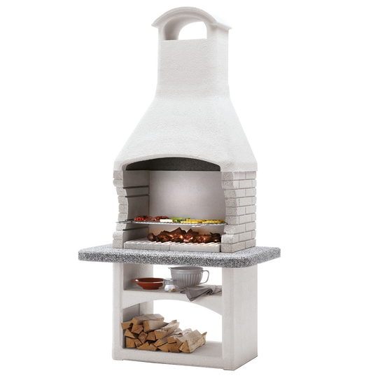 Palazzetti Galapagos 2 - Barbecue in muratura a legna e carbone