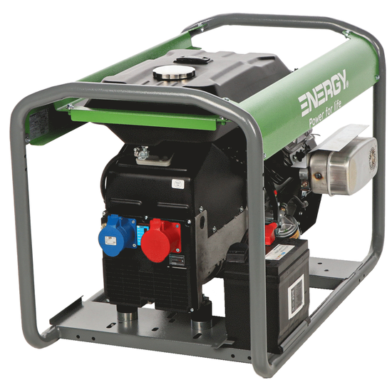 Energy EY-16TBE AVR - Generatore di corrente a benzina con AVR 12,8 kW - Continua 11,2 Trifase