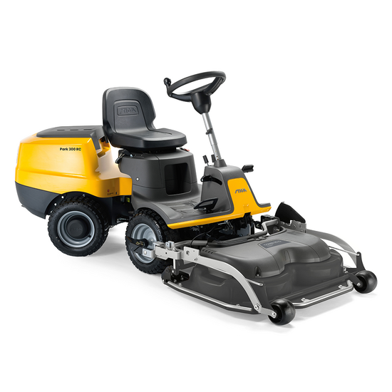 Stiga Park 300 RC - Trattorino con taglio frontale con cambio idrostatico - Front Mower