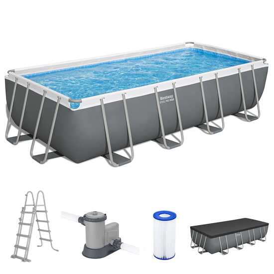Bestway Steel Pro Max 56465 - 549x274x122 cm - Piscina fuori terra per 7-8 Persone