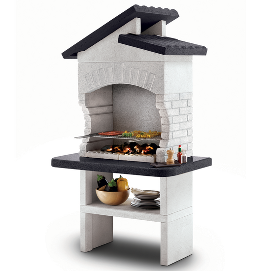 Palazzetti Procida 2 - Barbecue in muratura a legna e carbone