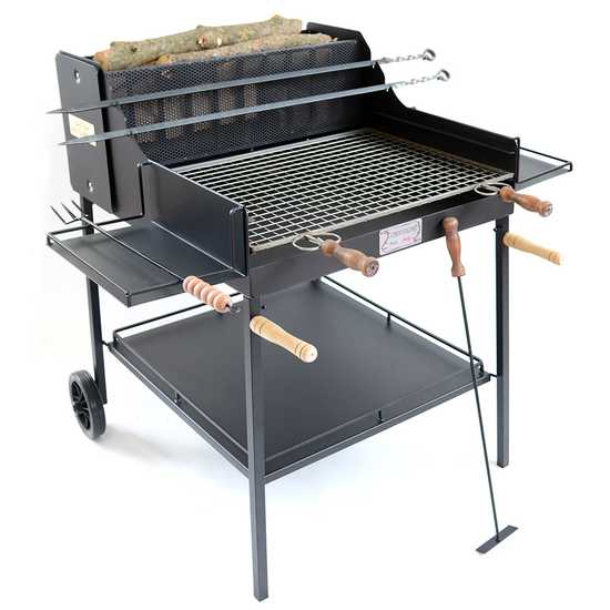 Cruccolini Fuocone Arezzo - Barbecue in ferro artigianale a legna e carbone