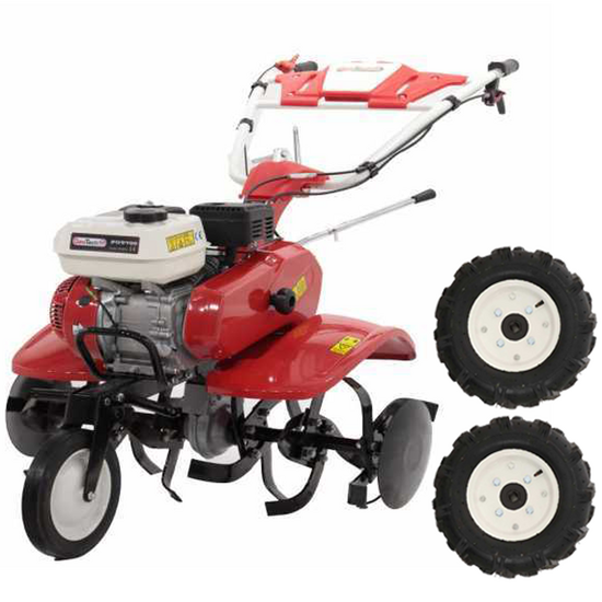 OUTLET - PICCOLI DIFETTI ESTETICI - GeoTech-Pro PGT 700 - Motozappa a benzina 7 HP - Cambio marce 2+1 retromarcia