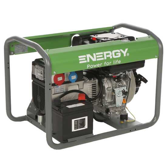 Energy EY-7TDE AVR - Gruppo elettrogeno trifase 5 kw - Motore diesel Yanmar
