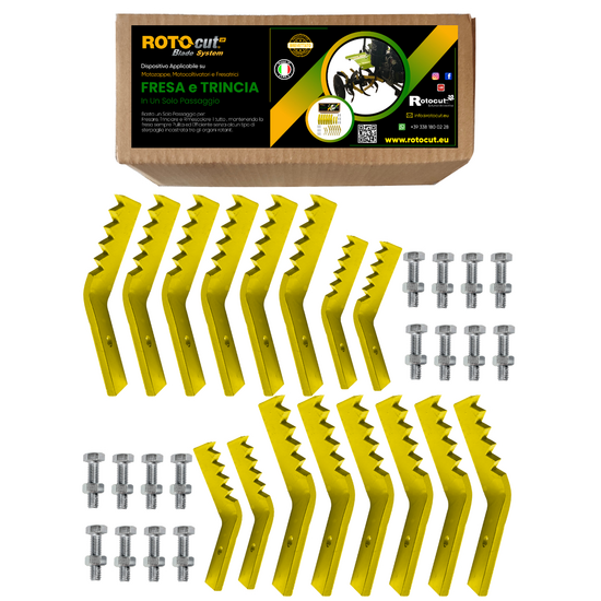 Dispositivo Rotocut Ultra per fresare, trinciare e rimescolare in un solo passaggio