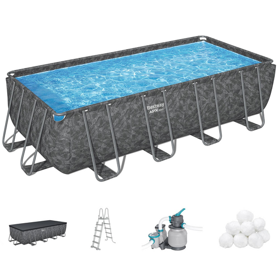 Bestway APX 365 561KA - 549x274x132 cm - Piscina fuori terra per 7-8 Persone