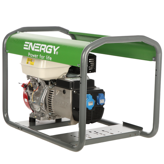 Energy EY-5.5MB AVR - Gruppo eletrogeno monofase - Motore Honda GX 270 - 4,4 kW