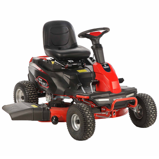 Blue Bird BR SD 108 - Trattorino tagliaerba a batteria 48V/75Ah - Taglio da 108cm