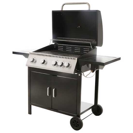 OUTLET - DIFETTI ESTETICI - Royal Food GB 2680-B - Barbecue gas - 4+1