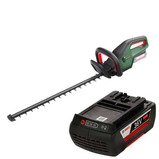 OUTLET - UTILIZZATO PER PROVA - Bosch AdvancedHedgeCut 36 - Tagliasiepi a batteria litio 36V/2Ah - Lama da 65 cm