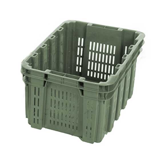 Nr. 36 Cassette in plastica multiuso impilabili e sovrapponibili con laterali rinforzati