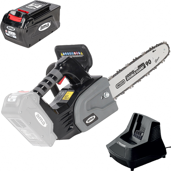 Ama Freemow 98715 - Elettrosega a batteria da potatura - 40V 2.5Ah  - Barra da 30cm