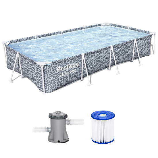Bestway Steel Pro 561FV - 366x201x66 cm - Piscina fuori terra per 5-6 Persone