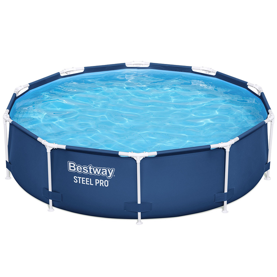 Bestway Steel Pro 56677 - &Oslash;305x76 cm - Piscina Rotonda per 3-4 Persone