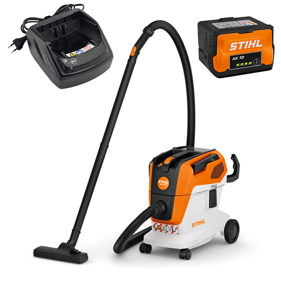 STIHL SEA 60 L - Bidone aspiratutto con batteria AK 10 - 36V 2Ah