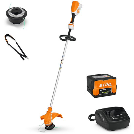 STIHL FSA 60 R - Decespugliatore con batteria AK 30 S - 36V 5Ah