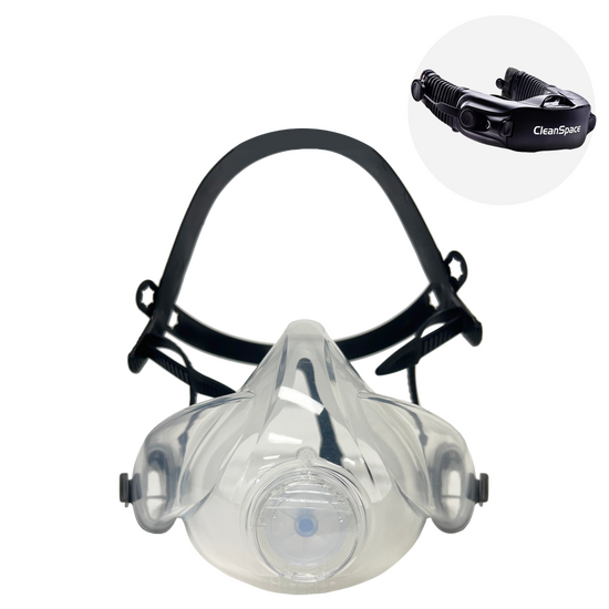 Kasco CleanSpace PRO - Semi maschera ventilata - Con filtro ABEKP3