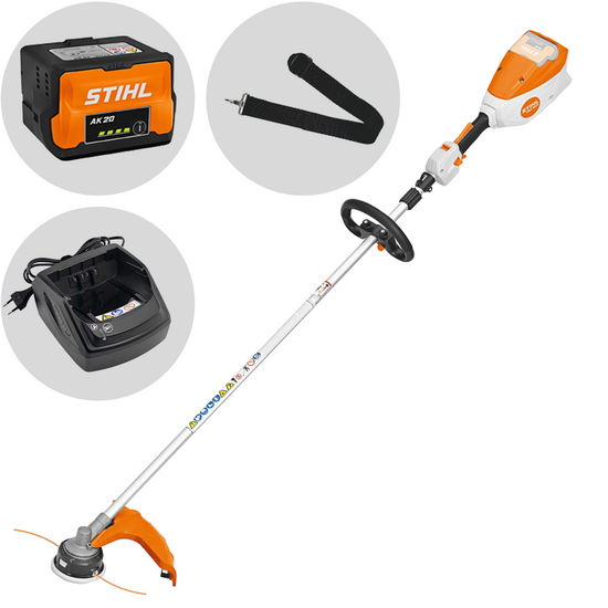 STIHL FSA 80 R - Decespugliatore con batteria AK 20 - 36V 4Ah