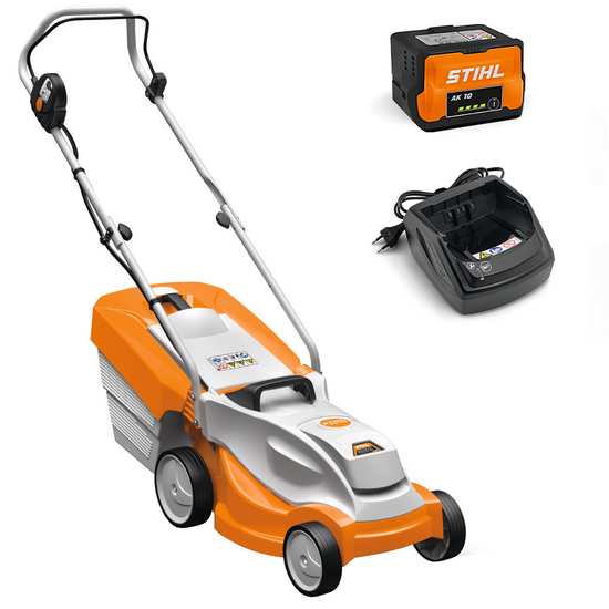 STIHL RMA 235 - Tagliaerba con batteria AK 10 - 36V 2Ah - Taglio 33 cm