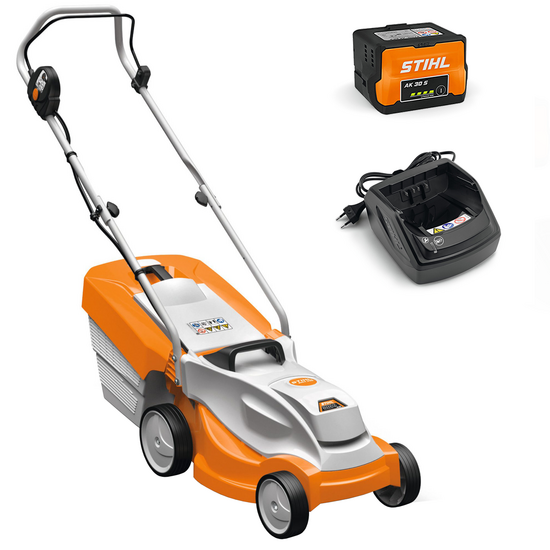 STIHL RMA 235 - Tagliaerba con batteria AK 30 S - 36V 5Ah - Taglio 33 cm