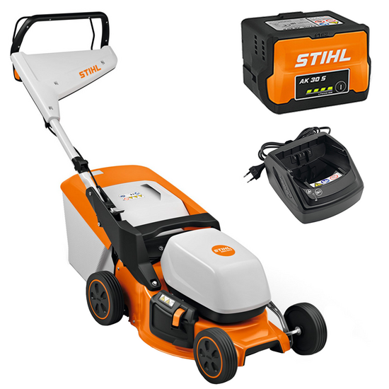 STIHL RMA 243 - Tagliaerba con batteria AK 30 S - 36V 5Ah - Taglio 41 cm