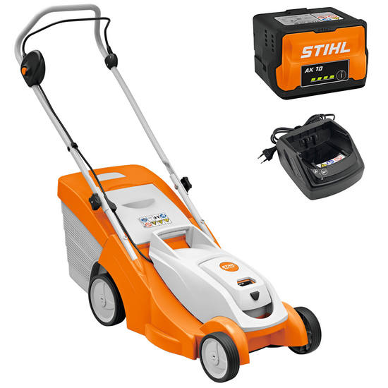 STIHL RMA 239 - Tagliaerba con batteria AK 10 - 36V 2Ah - Taglio 37 cm