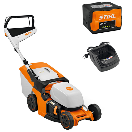 STIHL RMA 443 - Tagliaerba con batteria AK 20 - 36V 4Ah - Taglio 41 cm