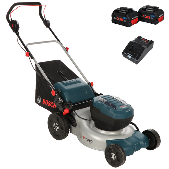 Bosch Professional GRA 18V2-46 - Tagliaerba a batteria - 2x18V 8Ah - Taglio 46 cm