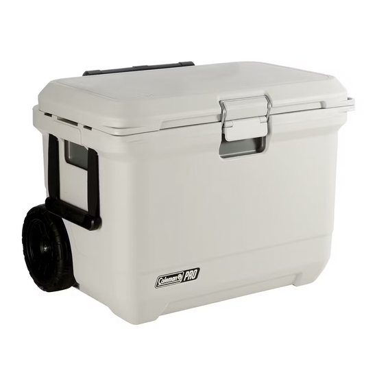 Coleman Pro 55QT - Contenitore frigo con ruote integrate