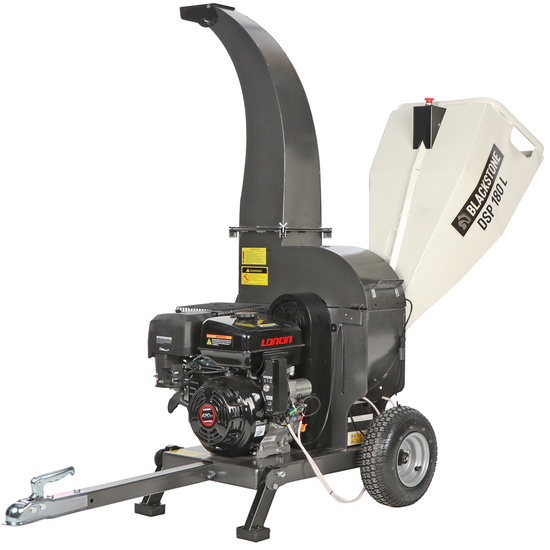 BlackStone DSP 180 L - Biotrituratore a scoppio - con motore a benzina Loncin da 420cc
