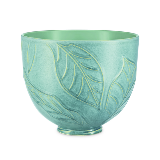 KitchenAid Spring Leaves - Ciotola in ceramica 4,7 L