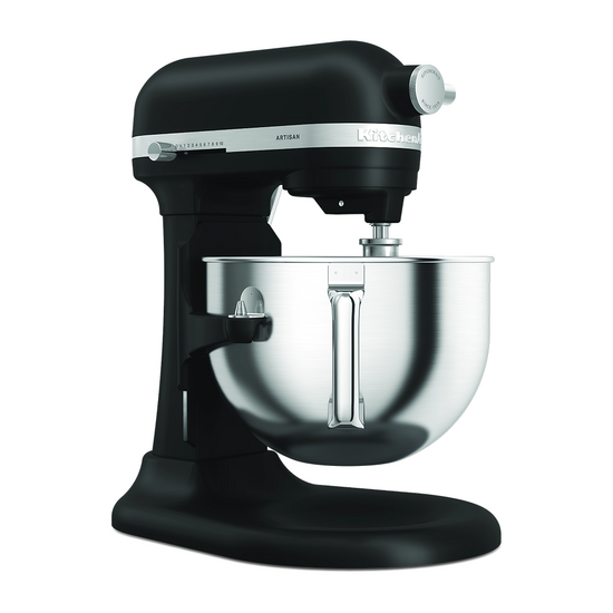 KitchenAid Artisan 5KSM60SPX Nero Opaco - Planetaria con ciotola sollevabile