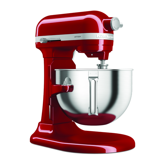 KitchenAid Artisan 5KSM60SPX Rosso - Planetaria con ciotola sollevabile
