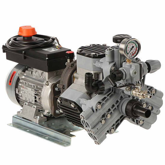 Comet MTP P40/20 TRF90 HP3 BA SCAT EL - Motopompa elettrica trifase per irrorazione - versione per acidi e prodotti chimici