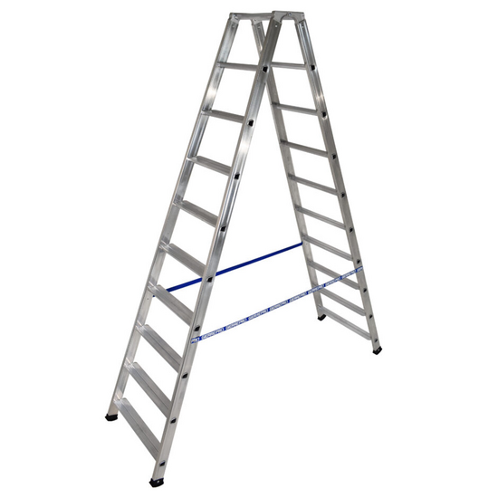 Gierre DoppiaSalita AL870, 2x10 gradini, 2.34mt - Scala doppia in alluminio