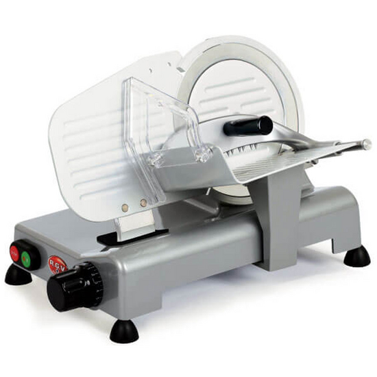 OUTLET - PICCOLI DIFETTI ESTETICI - RGV Desy AF 200 AM Silver - Affettatrice con lama temperata 200mm - 110W
