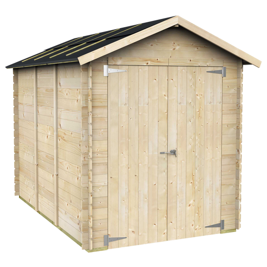 Alce Fiamma 178x273 - Casetta da giardino in legno - 178x273x226 cm