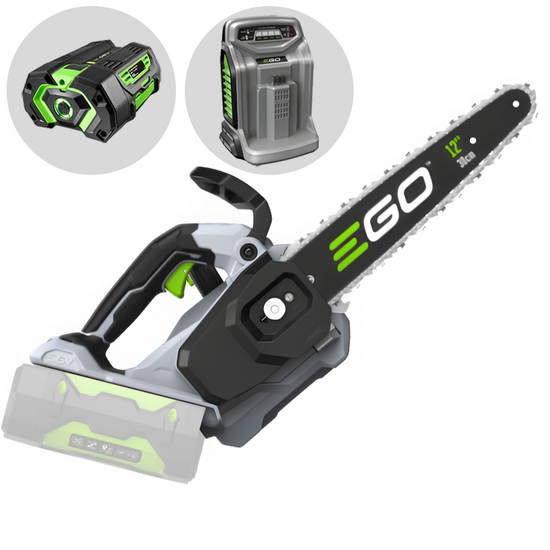 EGO CS 1200 E - Elettrosega da potatura a batteria - 56V 2.5Ah