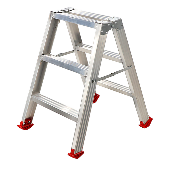 Scala in alluminio doppia 1031, 2x3 gradini, 0,72 mt