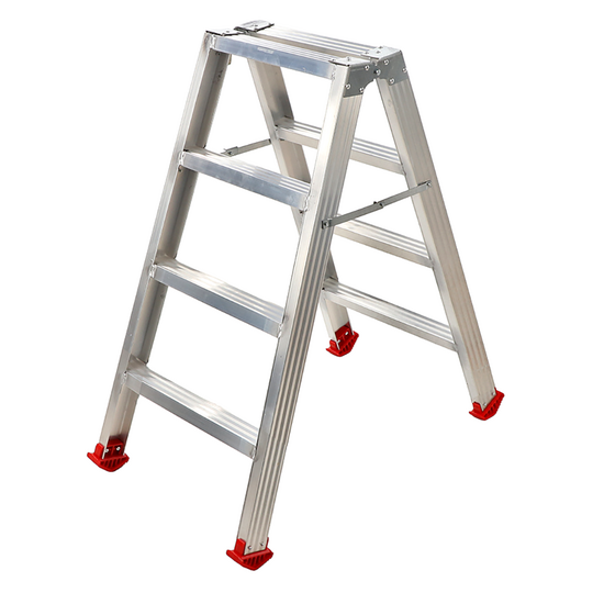 Scala in alluminio doppia 1031, 2x4 gradini, 0,96 mt