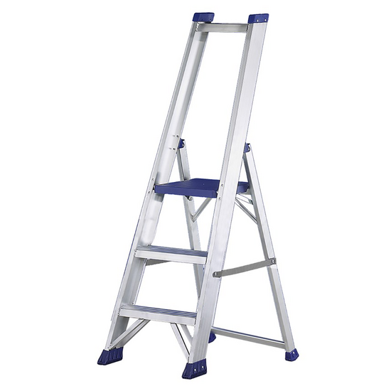 Svelt Regina, 3 gradini, 1.29 mt - Scalandrino in alluminio con cavalletto